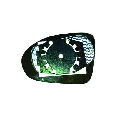 Piastra specchio retrovisore termica per SMART FORFOUR dal 2004 al 2006 lato destro passeggero Codice OEM 4548110633