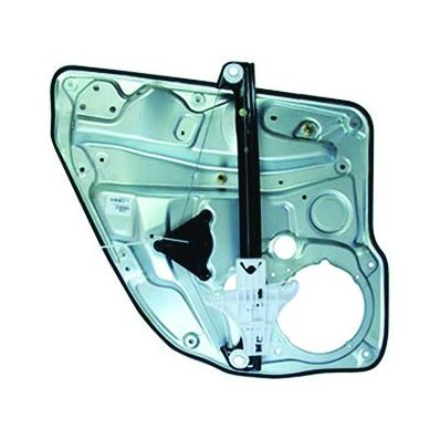 Meccanismo alzacristallo posteriore con pannello per VOLKSWAGEN BORA dal 1998 al 2005 lato sinistro guidatore Codice OEM 1J4839461F