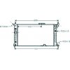 Radiatore acqua per OPEL ASTRA F dal 1991 al 1994