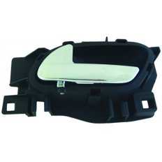 Maniglia apriporta interna cromata anteriore per CITROEN C3 dal 2009 al 2013 lato sinistro guidatore