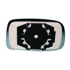 Piastra specchio retrovisore termica per TOYOTA COROLLA dal 2001 al 2004 lato sinistro guidatore