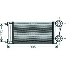 Intercooler per CITROEN C4 dal 2004 al 2008