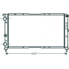 Radiatore acqua per FIAT PUNTO dal 1993 al 1999
