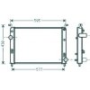 Radiatore acqua per FIAT STRADA dal 2005 al 2012