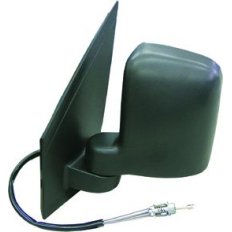 Retrovisore meccanico nero per FORD CONNECT dal 2002 al 2006 lato sinistro guidatore