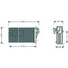 Scambiatore di calore per CITROEN XSARA PICASSO dal 1999 al 2003