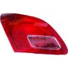 Fanale posteriore interno rosso berlina 5 porte $05-11-03-12 per OPEL ASTRA J dal 2009 al 2012 lato sinistro guidatore