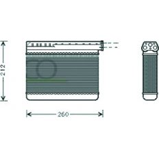 Scambiatore di calore per BMW 5 E39 dal 1995 al 2000