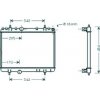 Radiatore acqua per CITROEN C5 dal 2004 al 2008