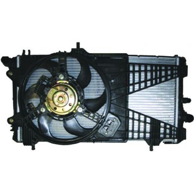 Modulo termico 1.3 MJ Rad. 51734092 Cond. 46820833 Vent. 51708004 per LANCIA MUSA dal 2004 al 2007