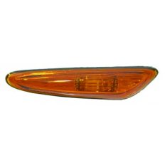 Lucciola laterale arancio per BMW 3 E46 dal 2001 al 2005 lato sinistro guidatore