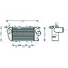 Intercooler per OPEL VECTRA B dal 1995 al 1999