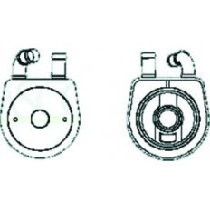 Radiatore olio per CITROEN C4 dal 2007 al 2013