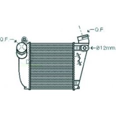 Intercooler per SEAT LEON dal 2005 al 2009