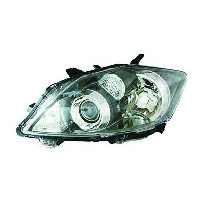 Proiettore xenon nero per TOYOTA AURIS dal 2010 al 2012 lato sinistro guidatore Codice OEM 8107002A70