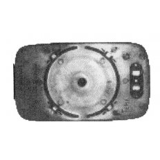 Piastra specchio retrovisore termica per BMW 3 E36 COUPE' dal 1991 al 1998 lato sinistro guidatore