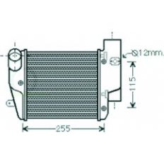 Intercooler per AUDI A6 dal 2004 al 2008