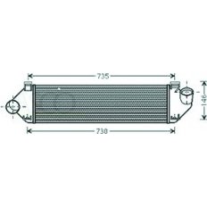 Intercooler per FORD C-MAX dal 2003 al 2007