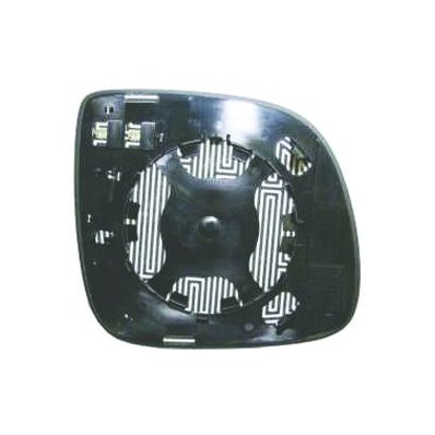 Piastra specchio retrovisore termica per VOLKSWAGEN TOUAREG dal 2007 al 2010 lato sinistro guidatore Codice OEM 7L6857521K