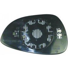 Piastra specchio retrovisore per FORD FIESTA MK VI dal 2008 al 2012 lato sinistro guidatore