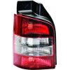 Fanale posteriore 1 porta bianco - rosso fondo nero per VOLKSWAGEN TRANSPORTER T5 dal 2003 al 2009 lato sinistro guidatore