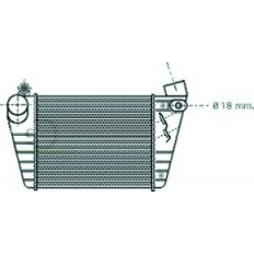 Intercooler per AUDI A3 dal 1996 al 2000