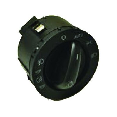 Interruttore luci vetture con luci automatiche nero per AUDI A6 dal 2004 al 2008 Codice OEM 4F1941531D