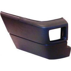 Cantonale paraurto posteriore nero per VOLKSWAGEN TRANSPORTER T4 dal 1990 al 1995 lato sinistro guidatore