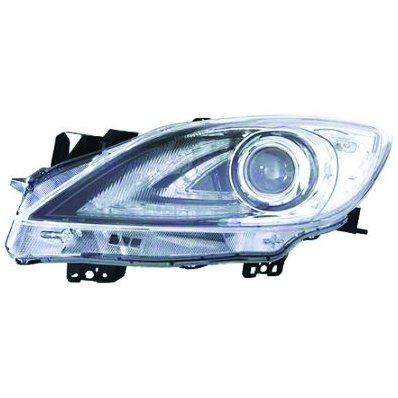 Proiettore xenon per MAZDA 3 dal 2009 al 2013 lato sinistro guidatore Codice OEM BBP351041H