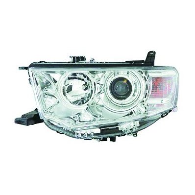 Proiettore 03-10-08-15 per MITSUBISHI L200 dal 2006 al 2015 lato destro passeggero Codice OEM 8301B358