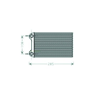 Scambiatore di calore per AUDI A4 dal 2004 al 2008 Codice OEM 8E2820031