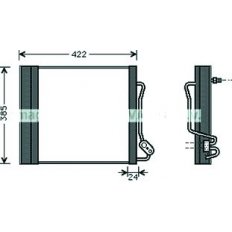 Condensatore per SMART FORTWO dal 1998 al 2002