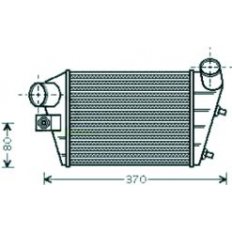 Intercooler per ALFA ROMEO 147 dal 2000 al 2004