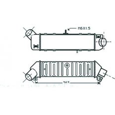 Intercooler per SEAT IBIZA dal 1996 al 1999