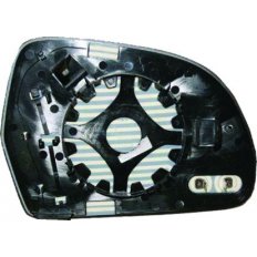 Piastra specchio retrovisore termica 06-08-06-09 per AUDI A3 dal 2008 al 2012 lato sinistro guidatore