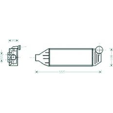 Intercooler per FORD MONDEO dal 1996 al 2000