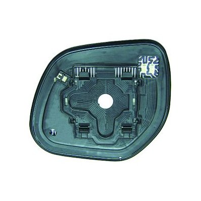 Piastra specchio retrovisore termica per CITROEN C CROSSER dal 2007 al 2012 lato destro passeggero Codice OEM 7632A471