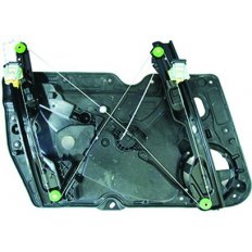 Meccanismo alzacristallo anteriore con pannello per VOLKSWAGEN GOLF  VI dal 2009 al 2013 lato sinistro guidatore