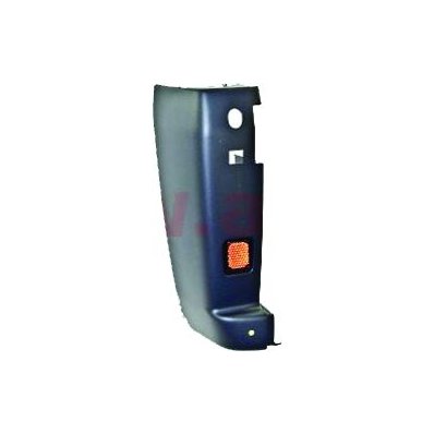 Cantonale paraurto posteriore nero per CITROEN JUMPER dal 2006 al 2014 lato sinistro guidatore Codice OEM 1617416680