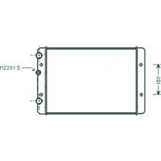 Radiatore acqua per VOLKSWAGEN POLO dal 1994 al 1999