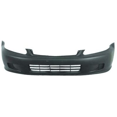 Paraurto anteriore nero per HONDA CIVIC dal 1999 al 2001 Codice OEM 04711S01A01ZZ