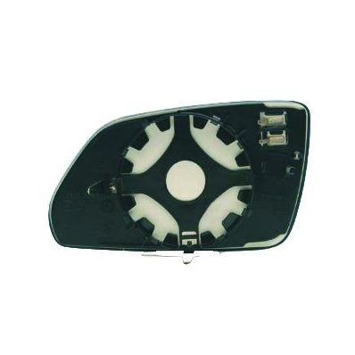 Piastra specchio retrovisore termica per VOLKSWAGEN POLO dal 2005 al 2009 lato destro passeggero Codice OEM 6Q0857522K