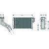 Scambiatore di calore per RENAULT SCENIC dal 1996 al 1999