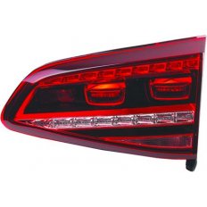 Fanale posteriore interno led GTI per VOLKSWAGEN GOLF  VII dal 2013 al 2016 lato destro passeggero