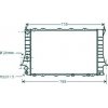 Radiatore acqua per AUDI A6 dal 1994 al 1997