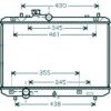 Radiatore acqua per SUZUKI SWIFT dal 2005 al 2007