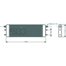 Radiatore olio per MERCEDES-BENZ E dal 1989 al 1993