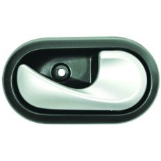 Maniglia apriporta interna argento con clip per DACIA DUSTER dal 2010 al 2013 lato destro passeggero