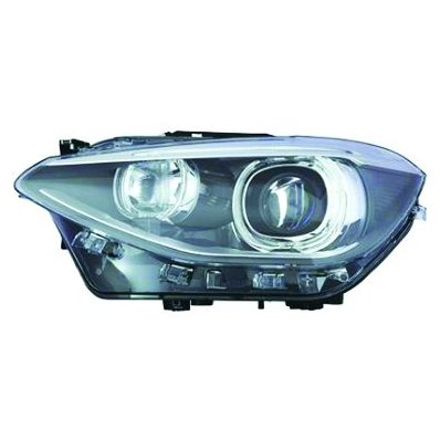 Proiettore xenon led per BMW 1 F20 dal 2011 al 2015 lato destro passeggero Codice OEM 63117296914