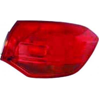 Fanale posteriore esterno rosso SW per OPEL ASTRA J dal 2009 al 2012 lato destro passeggero Codice OEM 1222218